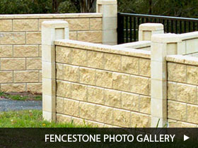 fence stone retaining wall fence