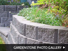 Gardenstone retaining wall