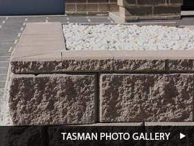 Tasman retaining wall